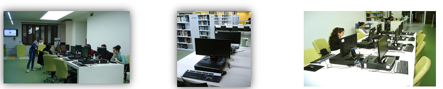 Pictures of Computer Clusters in the Library