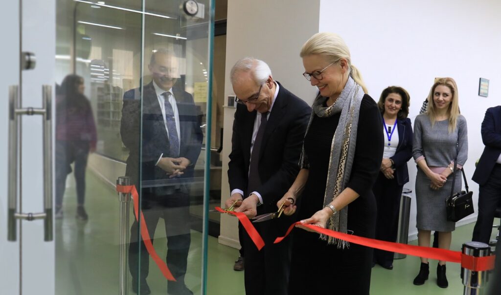 Official opening of the Zoryan Institute and AUA Center for Oral History at AUA's AGBU Papazian Library